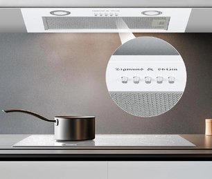 Встраиваемая вытяжка Зигмунд Штайн K 016.5 W фото 4 в Тюмени Встраиваемая вытяжка Zigmund Shtain K 016.5 W фото 4 в Тюмени