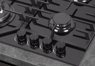 Газовая варочная панель из закаленного стекла Zigmund Shtain M 32.6 B фото 2 в Тюмени