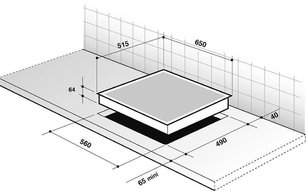 Варочная панель De Dietrich DPI7650BU фото 4 в Тюмени
