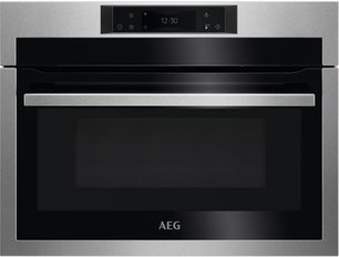 Духовой шкаф с СВЧ CombiQuick АЕГ KME768080M фото в Тюмени Духовой шкаф с СВЧ CombiQuick AEG KME768080M фото в Тюмени