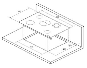 Варочная панель Kuppersberg FA6IF C фото 2 в Тюмени