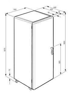 Холодильник Smeg FPD34AS-1 фото 3 в Тюмени