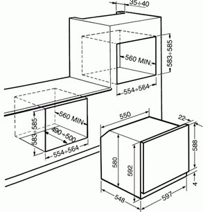 Духовой шкаф Смег SFP805A фото 2 в Тюмени Духовой шкаф Smeg SFP805A фото 2 в Тюмени