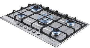 Варочная панель Smeg P272XGH фото 2 в Тюмени