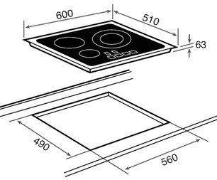 Варочная панель Teka TR 630 фото 2 в Тюмени