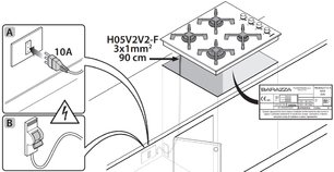 Газовая варочная панель Barazza 1PSPF75 фото 2 в Тюмени