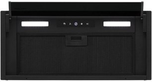 Встраиваемая вытяжка KRONA Изида 600 черное закаленное стекло (Isida 600 black SGC) фото 4 в Тюмени