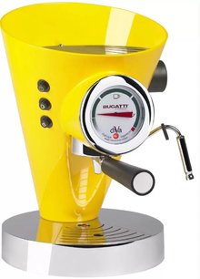 Кофеварка Bugatti Espresso Machine Diva Yellow фото в Тюмени