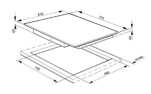 Варочная панель Smeg SE2772TC2 фото 2 в Тюмени