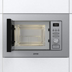 Встраиваемая микроволновая печь с грилем Gorenje BMI201AG1X фото 3 в Тюмени