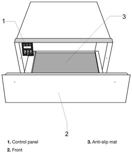 Встраиваемый подогреватель посуды Kuppersbusch CSW 6800.0 W фото 4 в Тюмени