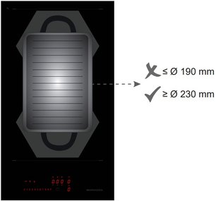 Индукционная варочная панель Barazza 1PIDC30N фото 3 в Тюмени