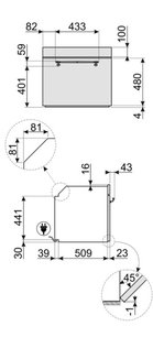 Духовой шкаф Смег SF750OT фото 3 в Тюмени Духовой шкаф Smeg SF750OT фото 3 в Тюмени