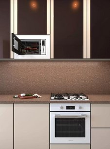 Встраиваемая микроволновая печь Крона LAUNE 60 WH DOTS K фото 3 в Тюмени Встраиваемая микроволновая печь KRONA LAUNE 60 WH DOTS K фото 3 в Тюмени