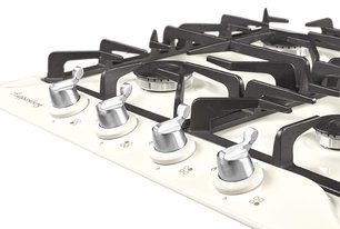 Газовая варочная панель Kuppersberg FGC 63 W Silver фото 2 в Тюмени