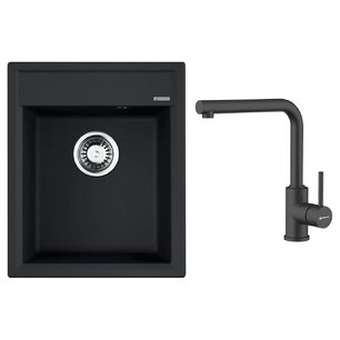 Omoikiri (мойка Daisen 42-BL + смеситель NAKAGAWA BL-P) фото в Тюмени