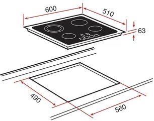 Варочная панель Teka TRS 645 фото 2 в Тюмени