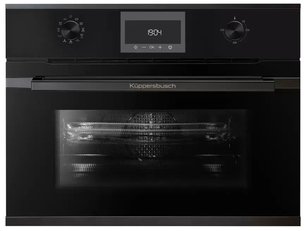 Компактный духовой шкаф с микроволнами Куперсбуш CBM 6330.0 S2 Black Chrome фото в Тюмени Компактный духовой шкаф с микроволнами Kuppersbusch CBM 6330.0 S2 Black Chrome фото в Тюмени