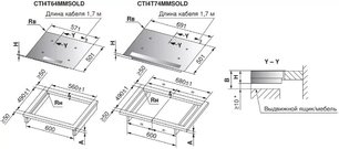 Варочная панель V-ZUG CookTopInduction V4000 CTI4T64MMSOLD фото 4 в Тюмени