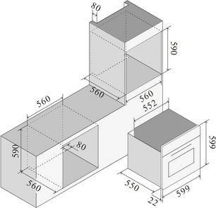 Духовой шкаф Ilve OV601GL3/BK фото 2 в Тюмени