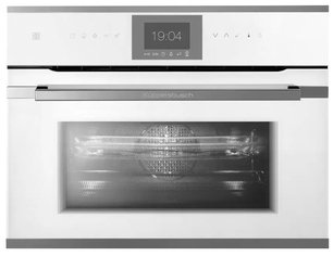 Компактный духовой шкаф с микроволнами Куперсбуш CBM 6550.0 W3 Silver Chrome фото в Тюмени Компактный духовой шкаф с микроволнами Kuppersbusch CBM 6550.0 W3 Silver Chrome фото в Тюмени