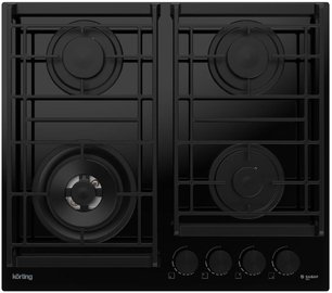 Газовая стеклянная варочная панель Korting HGG 6955 CTN фото в Тюмени