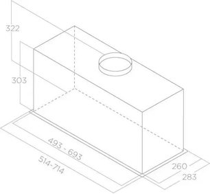 Встраиваемая вытяжка Элика LANE SENSOR IX/A/72 фото 3 в Тюмени Встраиваемая вытяжка Elica LANE SENSOR IX/A/72 фото 3 в Тюмени