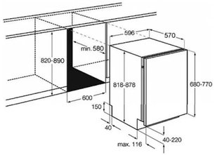 Посудомоечная машина AEG F88030VIP фото 2 в Тюмени