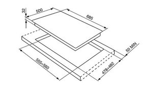 Варочная панель Smeg SPR864PGH фото 2 в Тюмени