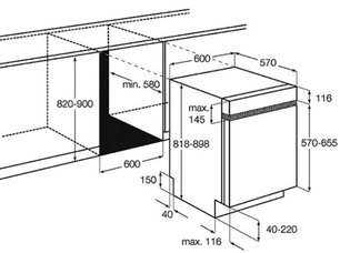 Посудомоечная машина AEG F99015IM0P фото 2 в Тюмени