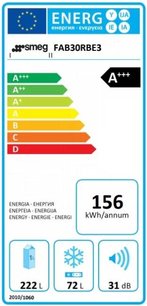 Холодильник Smeg FAB10RRD2 фото 4 в Тюмени