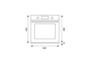 Духовой шкаф Бертаззони F6011HERVPTNE/23 фото 4 в Тюмени Духовой шкаф Bertazzoni F6011HERVPTNE/23 фото 4 в Тюмени