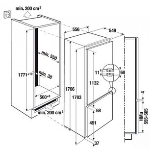 Холодильник Kuppersbusch IKEF 3080-2 Z 3 фото 2 в Тюмени