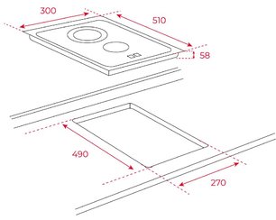 Стеклокерамическая варочная панель Teka TZC 32320 TTC BLACK фото 2 в Тюмени