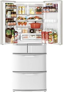 Холодильник Хитачи R-SF48 CMU W фото 2 в Тюмени Холодильник Hitachi R-SF48 CMU W фото 2 в Тюмени