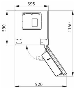 Холодильник Кертинг KNFC 62029 X фото 3 в Тюмени Холодильник Korting KNFC 62029 X фото 3 в Тюмени