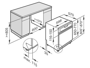 Посудомоечная машина Miele G 5100 SCi фото 2 в Тюмени