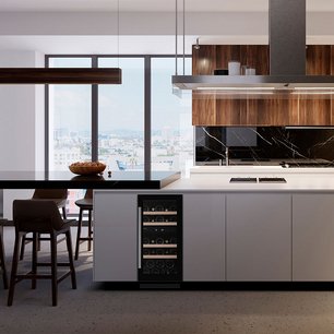 Встраиваемый винный шкаф Dunavox DAUF-32.78DMB фото 4 в Тюмени