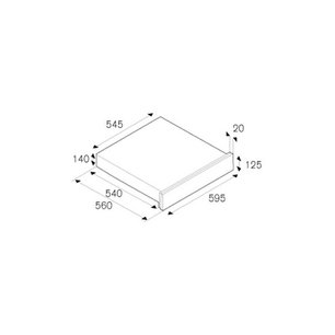 Встраиваемый ящик для подогрева Bertazzoni WD60ND фото 4 в Тюмени