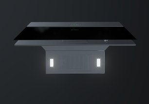 Вытяжка Фабер ONYX-V BK GLASS/X A90 фото 4 в Тюмени Вытяжка Faber ONYX-V BK GLASS/X A90 фото 4 в Тюмени