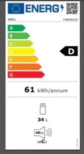 Холодильник Smeg FAB5RDUJ5 фото 4 в Тюмени