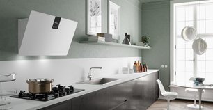 Вытяжка Фабер SOFT EDGE GREY LONDON A80 фото 3 в Тюмени Вытяжка Faber SOFT EDGE GREY LONDON A80 фото 3 в Тюмени