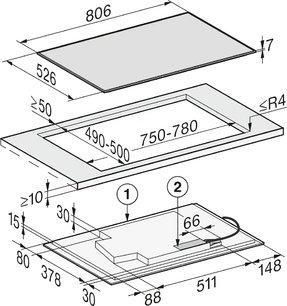 Варочная панель Miele KM7679 FR фото 4 в Тюмени