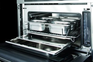 Встраиваемый комбинированный паровой шкаф Fulgor Milano LCSO 4511 TC ME фото 2 в Тюмени