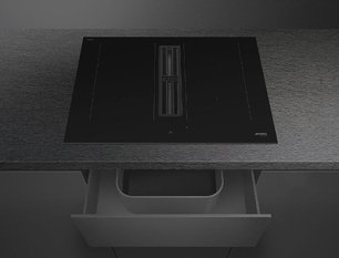 Варочная панель с вытяжкой Smeg HOBD472D фото 4 в Тюмени