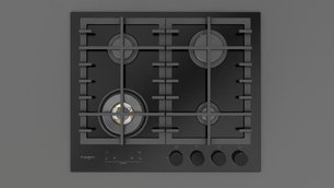Газовая варочная панель Fulgor Milano FCLH 604 G T WK BK фото в Тюмени