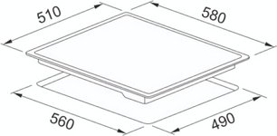 Варочная панель Франке FRSM 604 CT BK фото 3 в Тюмени Варочная панель Franke FRSM 604 CT BK фото 3 в Тюмени