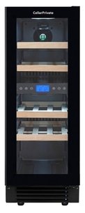 Встраиваемый под столешницу винный шкаф CellarPrivate CP017-2TBH фото 4 в Тюмени