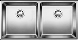 Blanco (мойка Andano 400/400-IF нержавеющая сталь + Mila-S хром) фото 2 в Тюмени