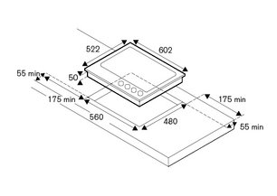 Варочная панель Bertazzoni P604LHERNE фото 4 в Тюмени